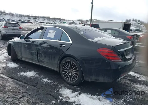 2019 Mercedes-Benz S 450 z USA, uszkodzony, nr VIN WDDUG6GB9KA473664